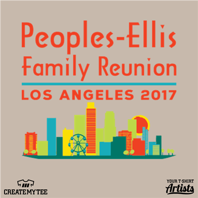 Peoples Ellis, Family Reunion, Los Angeles, Skyline