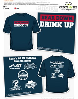 nurse bar crawl shirts