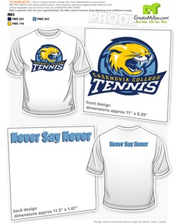 Tennis Team Shirt & Apparel Designs | CreateMyTee