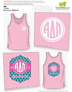 Sorority T-Shirt & Apparel Designs | CreateMyTee