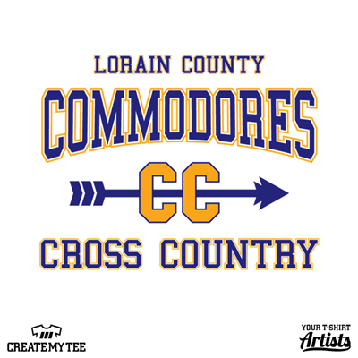 Lorain County Commodores, Cross Country