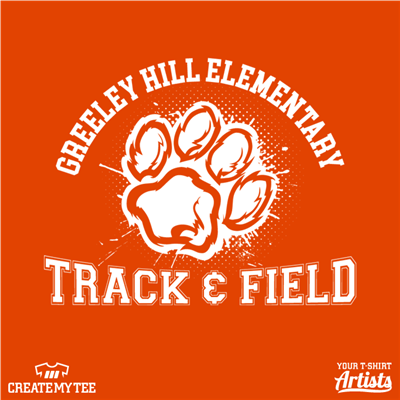 Track and Field T Shirts Designs Template | Designs4Screen