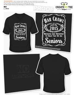 monorail bar crawl shirt