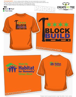 Habitat for Humanity T-Shirt Designs | CreateMyTee