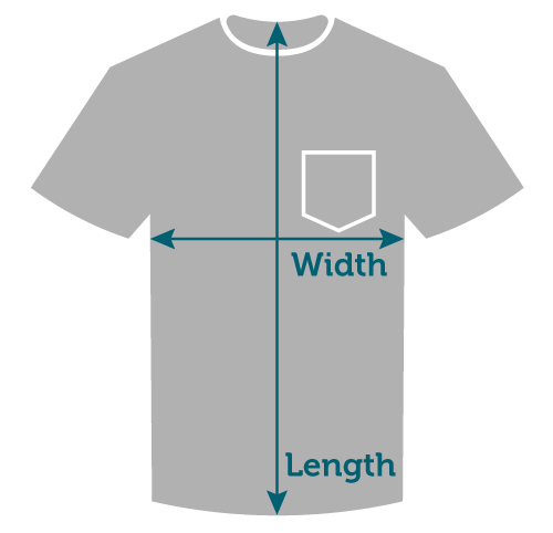 Hanes Beefy-T Pocket T-Shirt (5190P) Sizing Guide | CreateMyTee